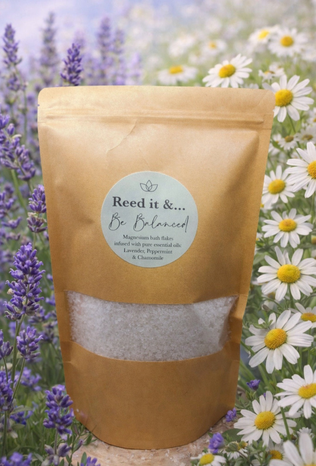 Be Balanced – Magnesium Bath Flakes infused with pure essential oils