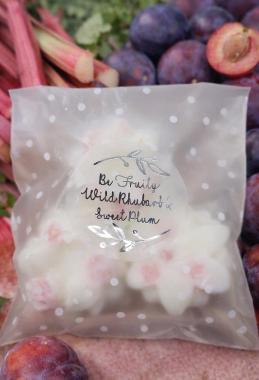 Be Fruity -Wild Rhubarb and Sweet Plum Wax Melt
